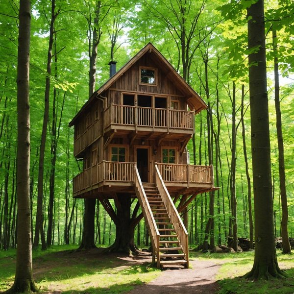 Découvrez les Cabanes d'Arbres Féeriques en Auvergne: Votre Prochaine Évasion Nature avec l'Annuaire-Camping-France.fr